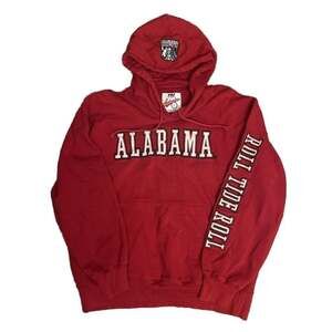 MV Sport Alabama Roll Tide Roll Hoodie Red Size Large